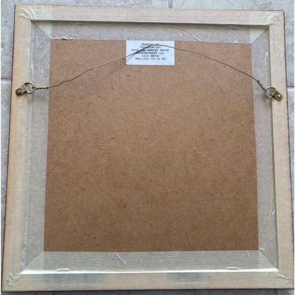 Framed Welcome Friends Cross Stitch With‎ Matthew 18:26 Verse Handmade - Picture 5 of 5